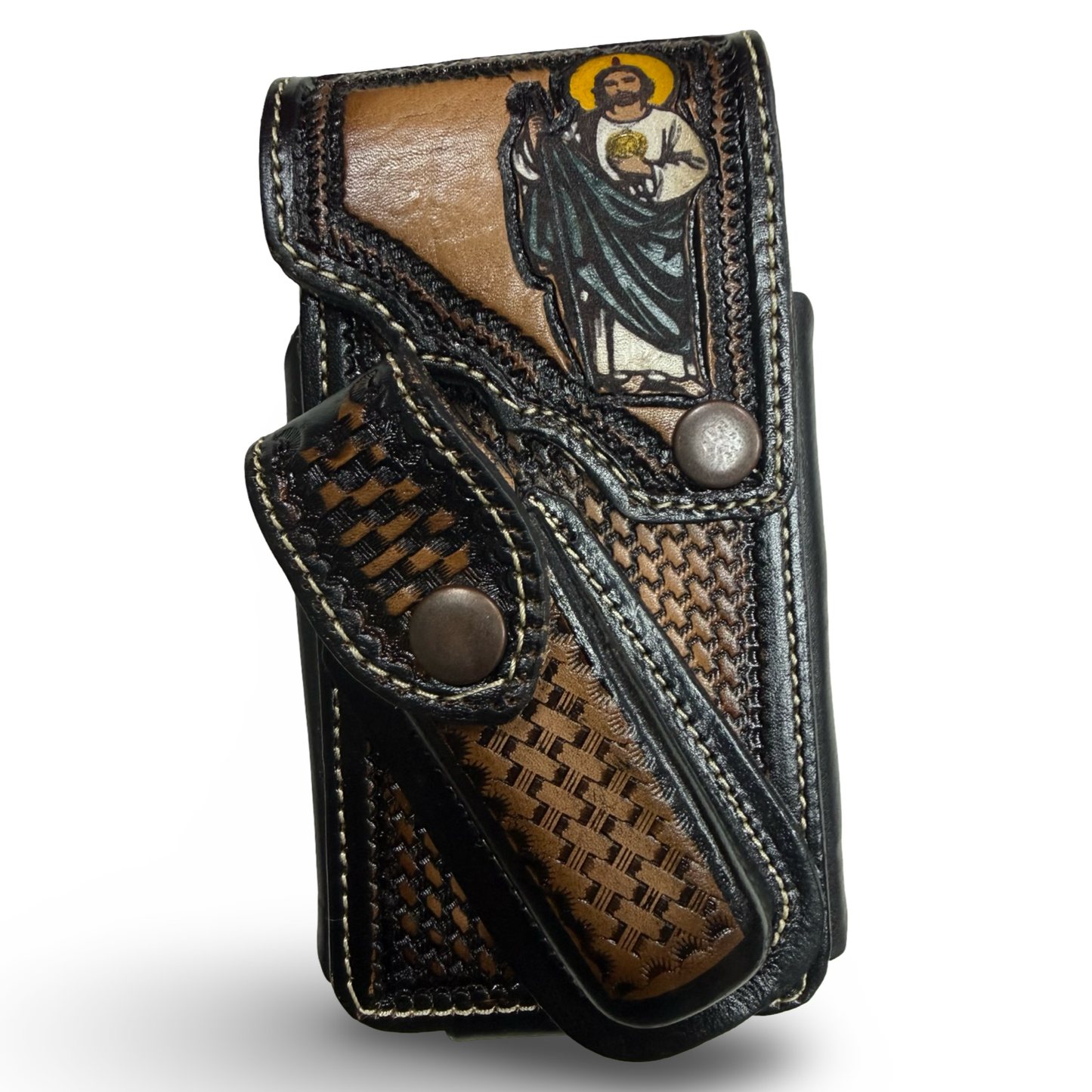 Phone Case with Built-In Knife Holder Pouch