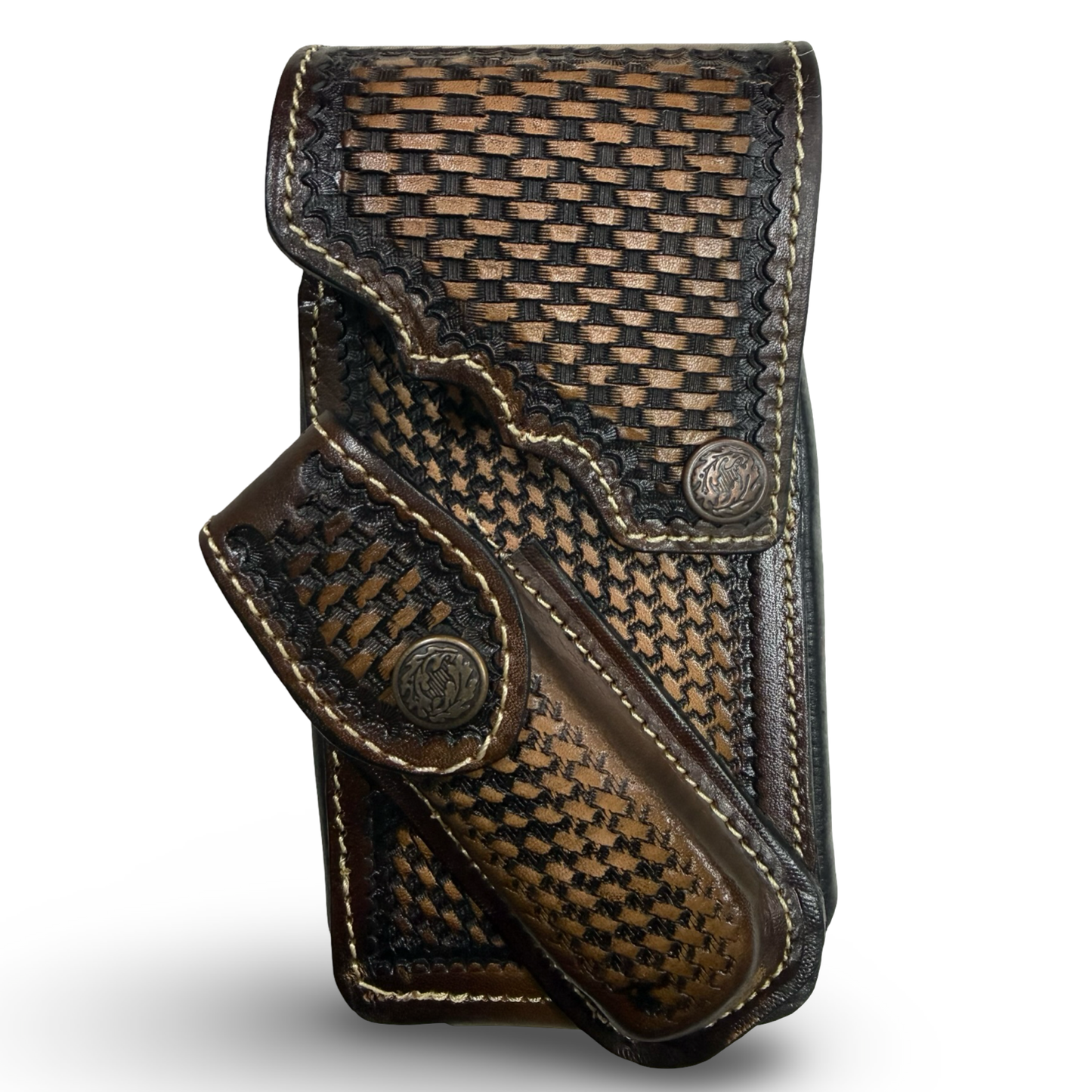 Phone Case with Built-In Knife Holder Pouch