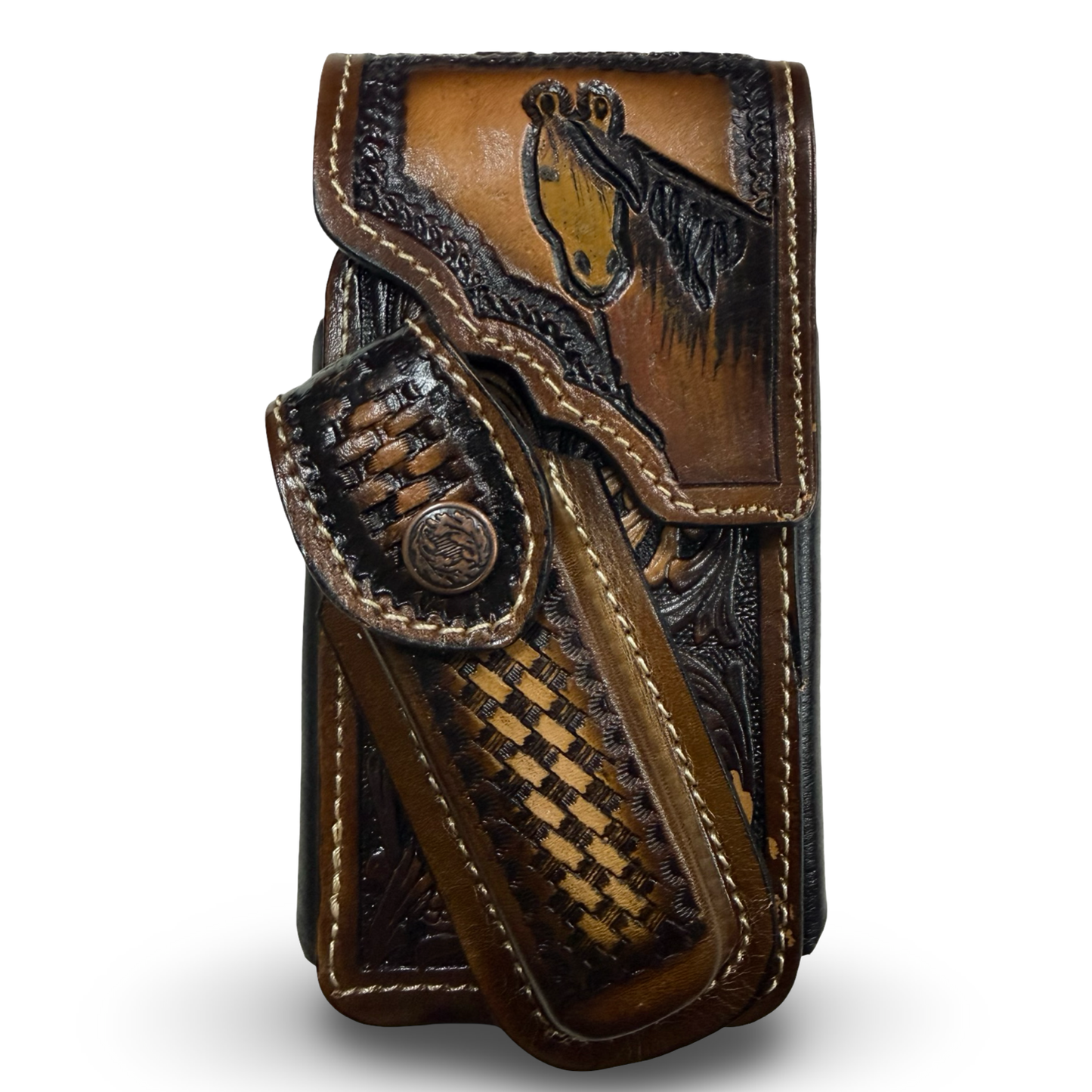 Phone Case with Built-In Knife Holder Pouch